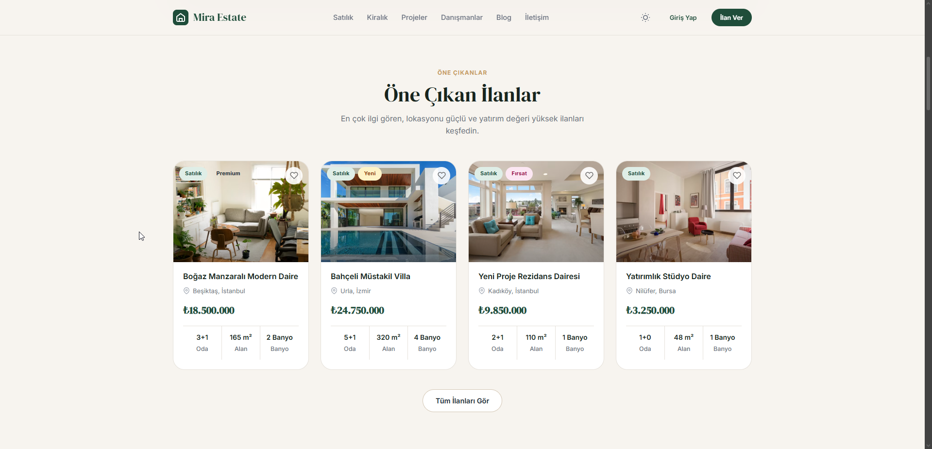 Emlak Sitesi preview